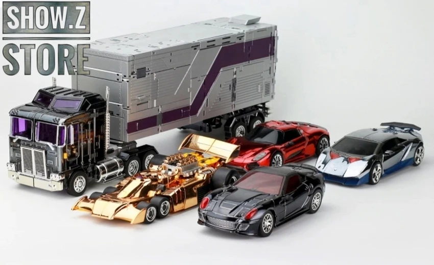 TransFormmission Havoc Menasor Combiner Set Of 5 Chrome Version 3 TransFormmission Havoc Menasor Combiner Set Of 5 Chrome Version - Image 3