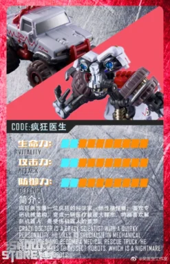 Dr.Wu & Mechanic Studio MC03D Crazy Doctor Wheelie -SHOW.Z STORE Sales Store 756c00a04f