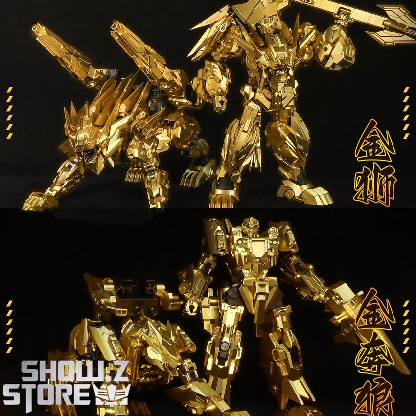 Cang-Toys CT-CY04SP Kinglion Razorclaw & CT-CY07SP Dasirius Golden Version Set Of 2 2 Cang-Toys CT-CY04SP Kinglion Razorclaw & CT-CY07SP Dasirius Golden Version Set Of 2 - Image 2