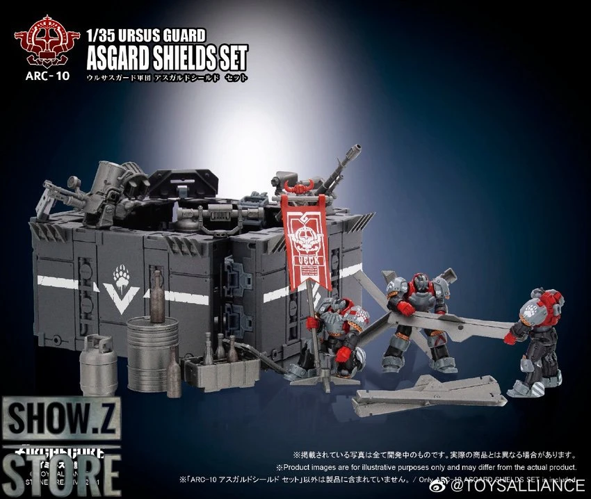 Toys Alliance ARC-10 Ursus Guard Asgard Shields Set 10 Toys Alliance ARC-10 Ursus Guard Asgard Shields Set - Image 10
