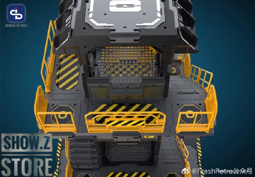 FreshRetro 1/18 1/24 SIB01 Scene In Box Watchtower Model Kit 6 FreshRetro 1/18 1/24 SIB01 Scene In Box Watchtower Model Kit - Image 6