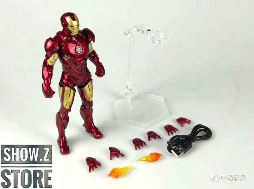 ZT Toys Marvel Licensed 1/10 Iron Man Mark 4 W/ LED 5 ZT Toys Marvel Licensed 1/10 Iron Man Mark 4 W/ LED - Image 5