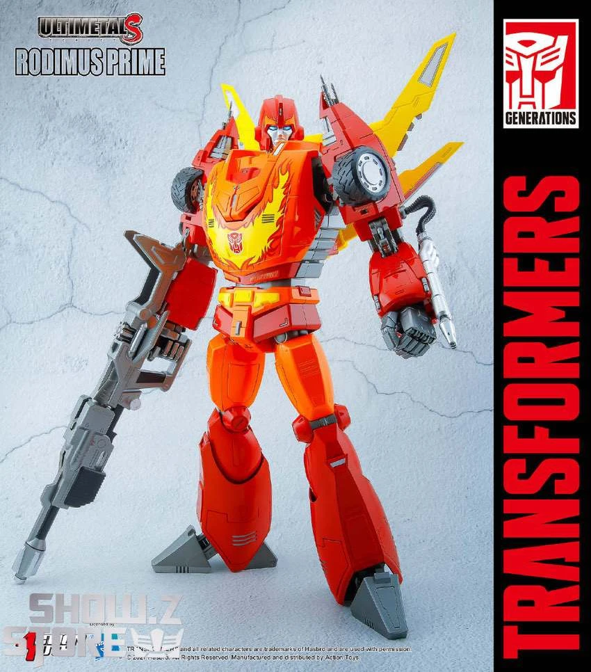 Action Toys ULTIMETAL-S Series Rodimus Prime 5 Action Toys ULTIMETAL-S Series Rodimus Prime - Image 5