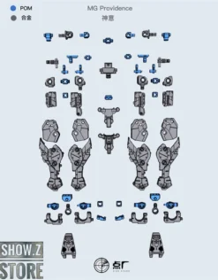 Point Factory Studio PFS02-3 Metal Parts For Bandai MG ZGMF-X13A Providence Gundam -SHOW.Z STORE Sales Store 91e7aaab6a