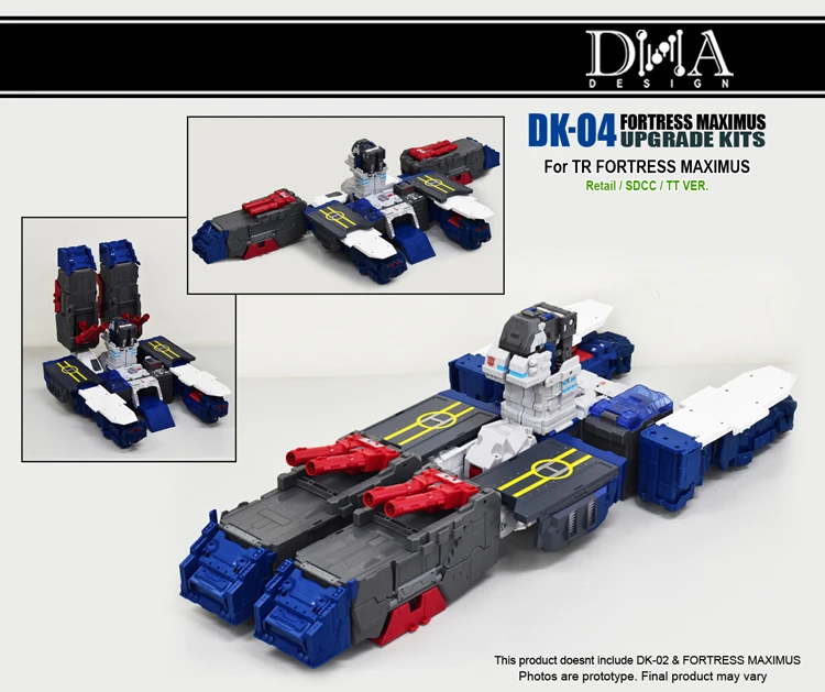 DNA Design DK-04 Fortress Maximus Foot Upgrade Kit 5 DNA Design DK-04 Fortress Maximus Foot Upgrade Kit - Image 5
