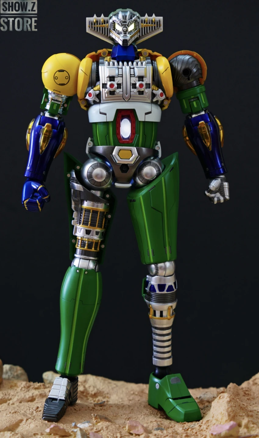 King Arts Diecast Scene Series DFS075 Steel Jeeg Battle Damaged Version 3 King Arts Diecast Scene Series DFS075 Steel Jeeg Battle Damaged Version - Image 3