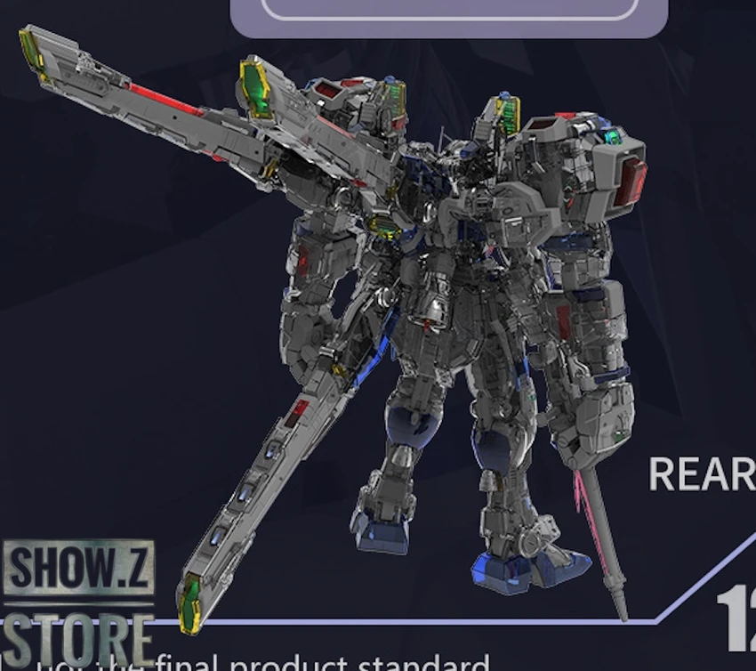 Rodams 1/72 RAS-40 Alpha Boxer RX-78 GP03S Gundam Model Kit Clear Version 12 Rodams 1/72 RAS-40 Alpha Boxer RX-78 GP03S Gundam Model Kit Clear Version - Image 12