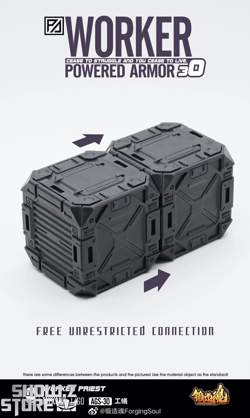 Forging Soul 1/60 AGS-30 Powered Armor Series Worker Priest 15 Forging Soul 1/60 AGS-30 Powered Armor Series Worker Priest - Image 15