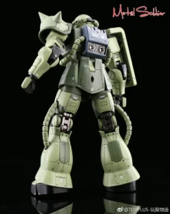 Metal Soldier 1/100 MS01 ZAKUII MS-01 MS-06 ZAKU2 Green Chogokin Metal Build -SHOW.Z STORE Sales Store a4906a9ab5 scaled