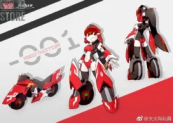 [Pre-Order] Big Firebird Magic Henshin Girls XX-01 Red Motor -SHOW.Z STORE Sales Store a499762007