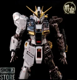 [SZ Custom] Bandai Custom RG 1/144 RX-93 Nu Gundam W/ Electroplated Chrome Painting -SHOW.Z STORE Sales Store a557ab35d2