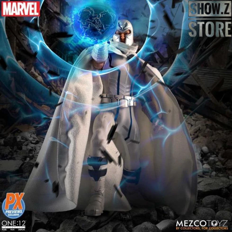 MEZCO Toyz One:12 Collective Magneto Marvel Now Edition 7 MEZCO Toyz One:12 Collective Magneto Marvel Now Edition - Image 7