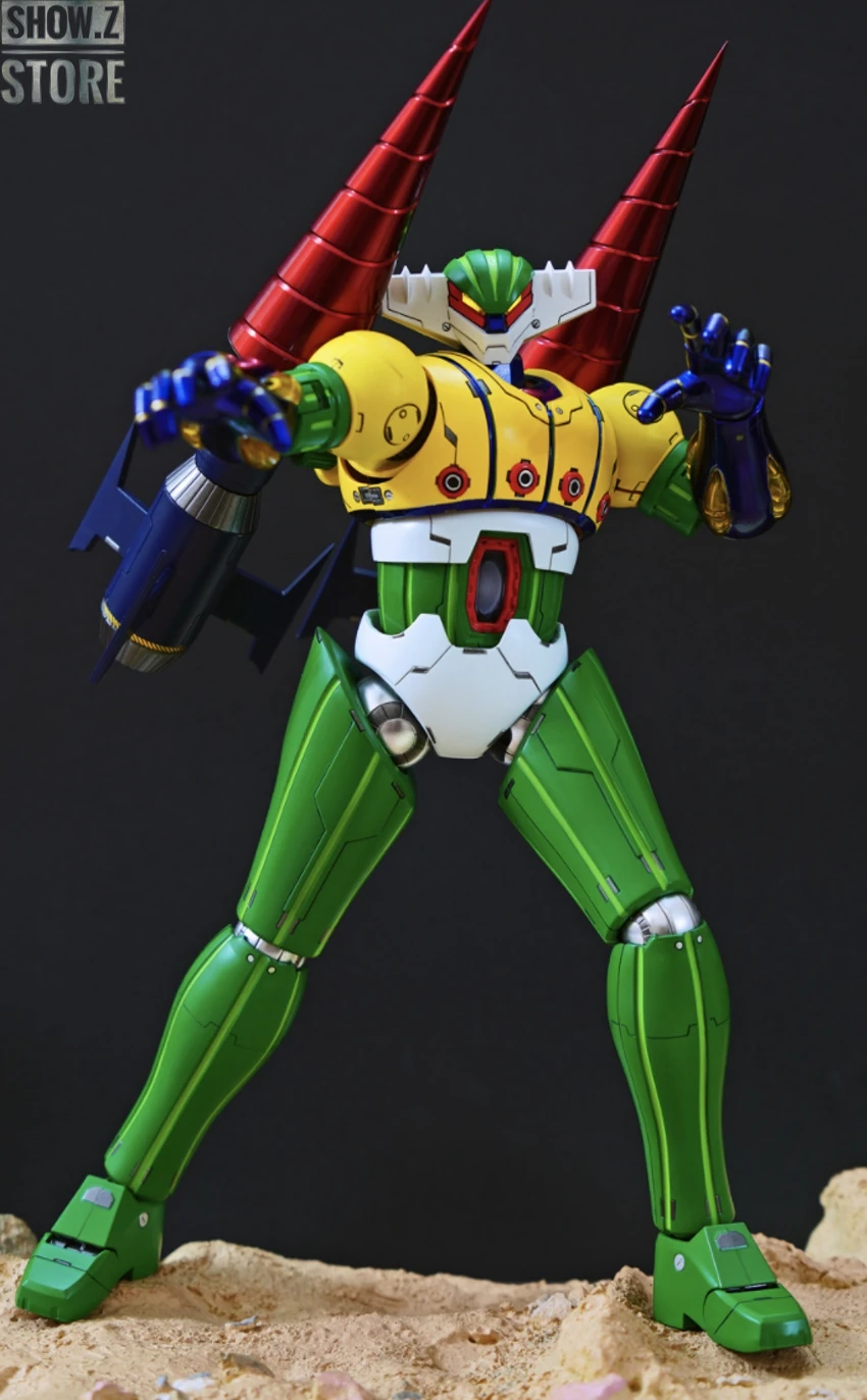 King Arts Diecast Scene Series DFS075 Steel Jeeg Battle Damaged Version 12 King Arts Diecast Scene Series DFS075 Steel Jeeg Battle Damaged Version - Image 12