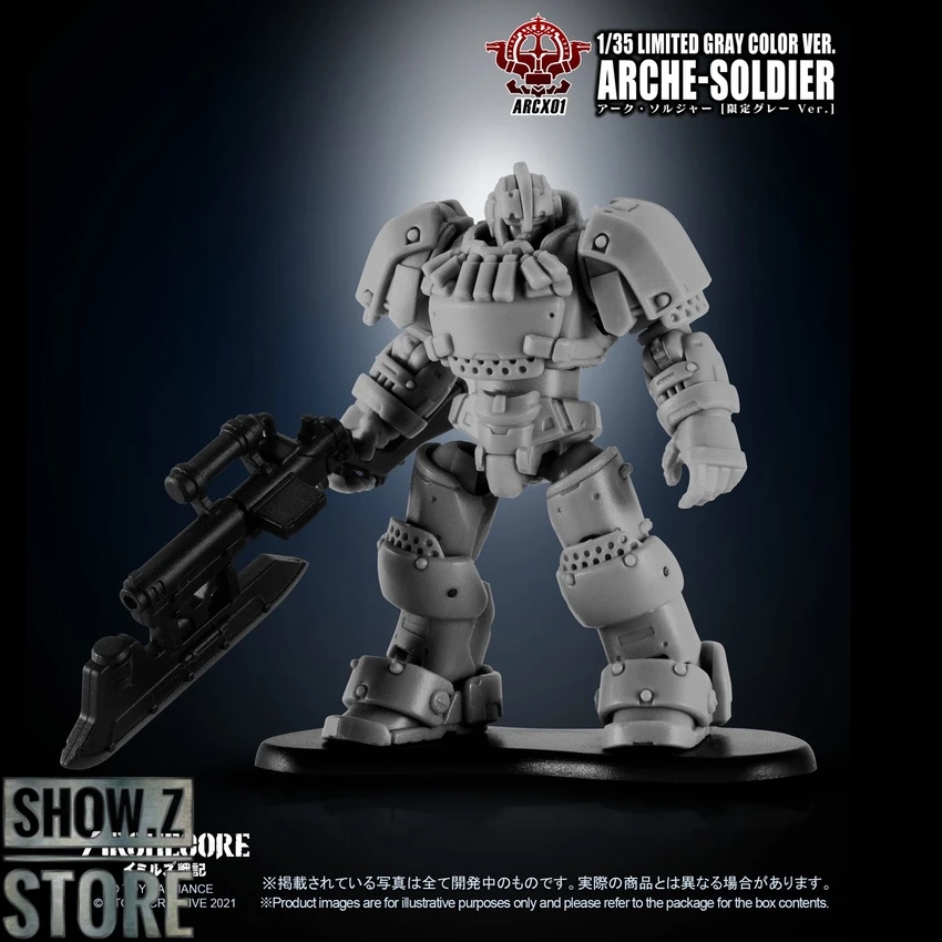 Toys Alliance ARC-X01 Arche-Soldier Limited Gray Color Version 2 Toys Alliance ARC-X01 Arche-Soldier Limited Gray Color Version - Image 2