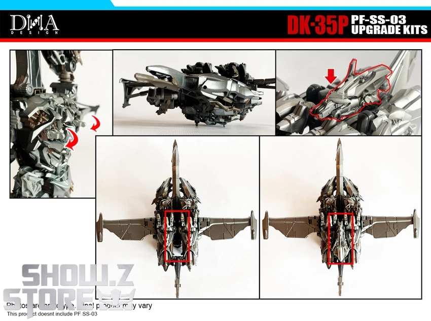 DNA Design DK-35P Upgrade Kit For PF-SS-03 Megatron 7 DNA Design DK-35P Upgrade Kit For PF-SS-03 Megatron - Image 7