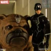 MEZCO Toyz One:12 Black Bolt & Lockjaw Two-Pack -SHOW.Z STORE Sales Store afba012c68