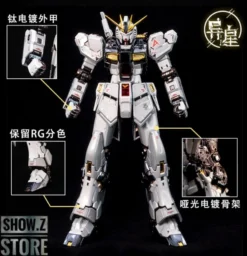 [SZ Custom] Bandai Custom RG 1/144 RX-93 Nu Gundam W/ Electroplated Chrome Painting -SHOW.Z STORE Sales Store b2b97aa1fb