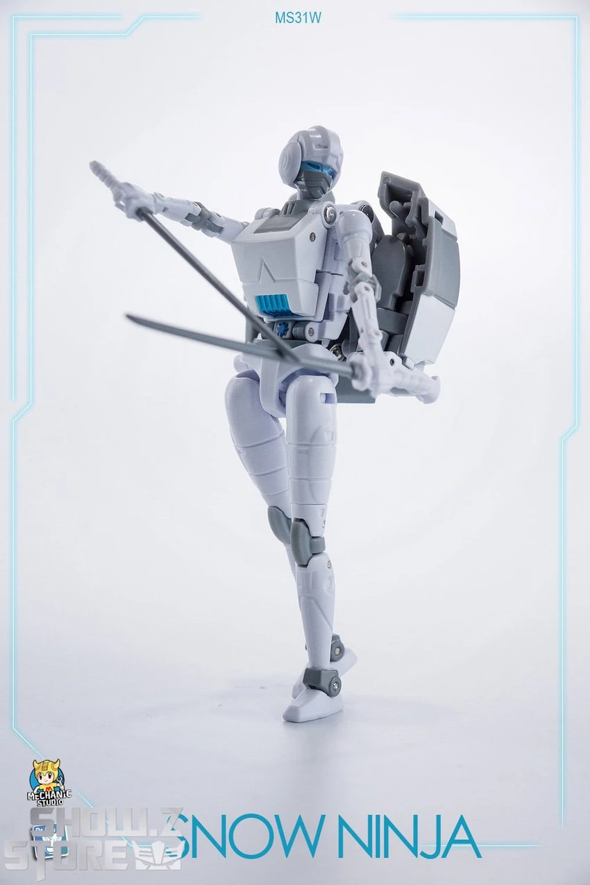 Dr.Wu & Mechanic Toys MS31W Snow Ninja Arcee 2 Dr.Wu & Mechanic Toys MS31W Snow Ninja Arcee - Image 2