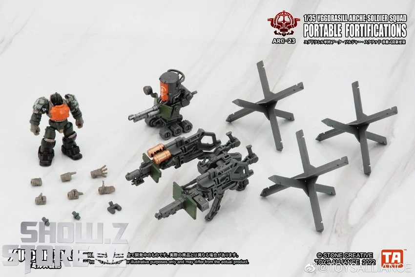 Toys Alliance 1/35 ARC-23 Yggdrasill Arche-Soldier Squad Portable Fortifications 10 Toys Alliance 1/35 ARC-23 Yggdrasill Arche-Soldier Squad Portable Fortifications - Image 10