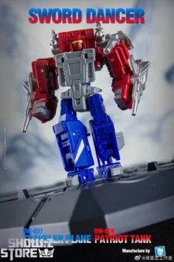 Dr.Wu Sword Dancer Slamdance DW-E07 Traveler Plane Raindance & DW-E08 Patriot Tank Grandslam Set Of 2 Animation Version -SHOW.Z STORE Sales Store bbc4f9d375