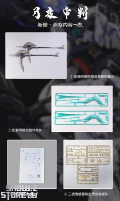 Zero_G Studio 1/100 MG Judge Gundam Model Kit Blue Version -SHOW.Z STORE Sales Store c24b737ef8