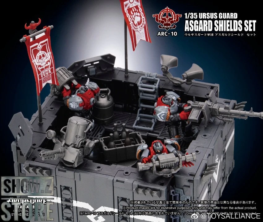 Toys Alliance ARC-10 Ursus Guard Asgard Shields Set 8 Toys Alliance ARC-10 Ursus Guard Asgard Shields Set - Image 8