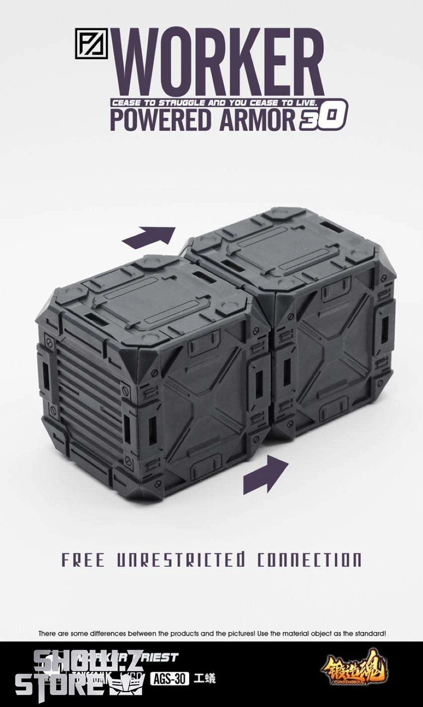 Forging Soul 1/60 AGS-30 Powered Armor Series Worker Priest Yellow Version 9 Forging Soul 1/60 AGS-30 Powered Armor Series Worker Priest Yellow Version - Image 9