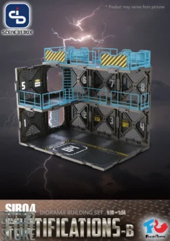 FreshRetro 1/18 1/24 SIB04 Scene In Box Fortifications-B Model Kit -SHOW.Z STORE Sales Store cd166aef23