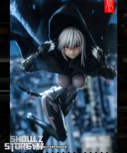 Snail Shell Black Tactical Hooded Cape For 1/10 & 1/12 Mecha Girl 16 Snail Shell Black Tactical Hooded Cape For 1/10 & 1/12 Mecha Girl -SHOW.Z STORE Sales Store ce24d1aeb1