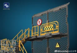 FreshRetro 1/18 1/24 SIB05 Scene In Box Iron Net Base-A Model Kit -SHOW.Z STORE Sales Store cf5adf9c85