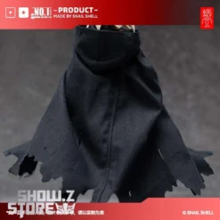 Snail Shell Black Tactical Hooded Cape For 1/10 & 1/12 Mecha Girl 13 Snail Shell Black Tactical Hooded Cape For 1/10 & 1/12 Mecha Girl -SHOW.Z STORE Sales Store d180062824