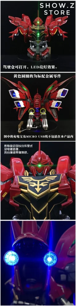 BSC Yihui YH Model 1/35 MSN-06S MNS06S SINANJU New Zeon Customized Gundam Bust Model Kit -SHOW.Z STORE Sales Store d1d5de8bb5 scaled