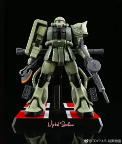 Metal Soldier 1/100 MS01 ZAKUII MS-01 MS-06 ZAKU2 Green Chogokin Metal Build -SHOW.Z STORE Sales Store d283b0f11d