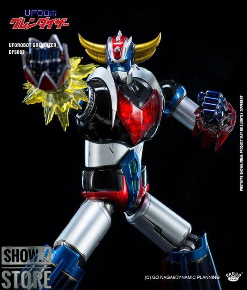 King Arts Diecast Figure Series DFS067 UFO Robot Grendizer Limited Edition W/ UFO 6 King Arts Diecast Figure Series DFS067 UFO Robot Grendizer Limited Edition W/ UFO - Image 6