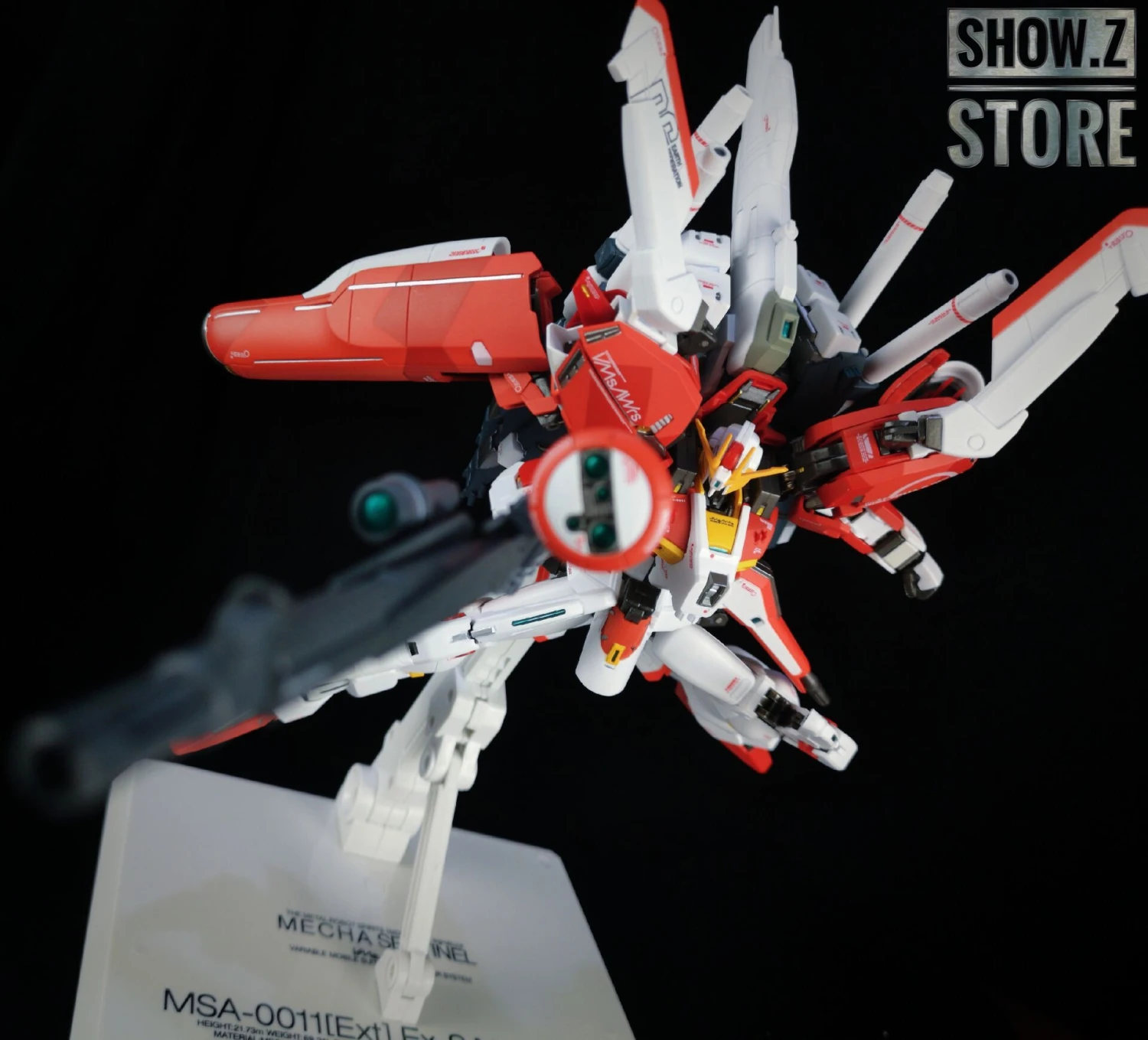Storm BaoFeng Model 1/144 Gundam Sentinel MSA-0011(Ext) MSA0011 Ex-S ExS MG Gundam Deep Striker Red Version 5 Storm BaoFeng Model 1/144 Gundam Sentinel MSA-0011(Ext) MSA0011 Ex-S ExS MG Gundam Deep Striker Red Version - Image 5