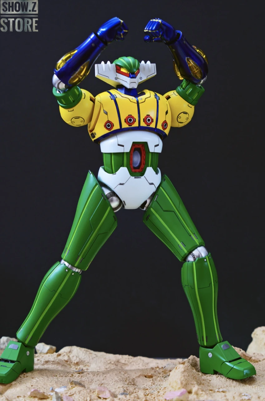 King Arts Diecast Scene Series DFS075 Steel Jeeg Battle Damaged Version 8 King Arts Diecast Scene Series DFS075 Steel Jeeg Battle Damaged Version - Image 8