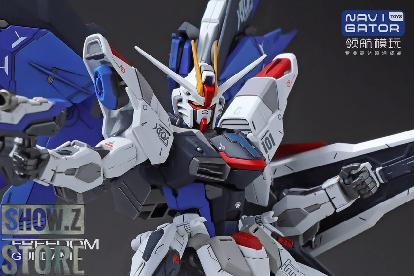 Navigator Toys Pre-Painted & Pre-Assembled Bandai ZGMF-X10A Freedom Gundam Ver.2.0 6 Navigator Toys Pre-Painted & Pre-Assembled Bandai ZGMF-X10A Freedom Gundam Ver.2.0 - Image 6