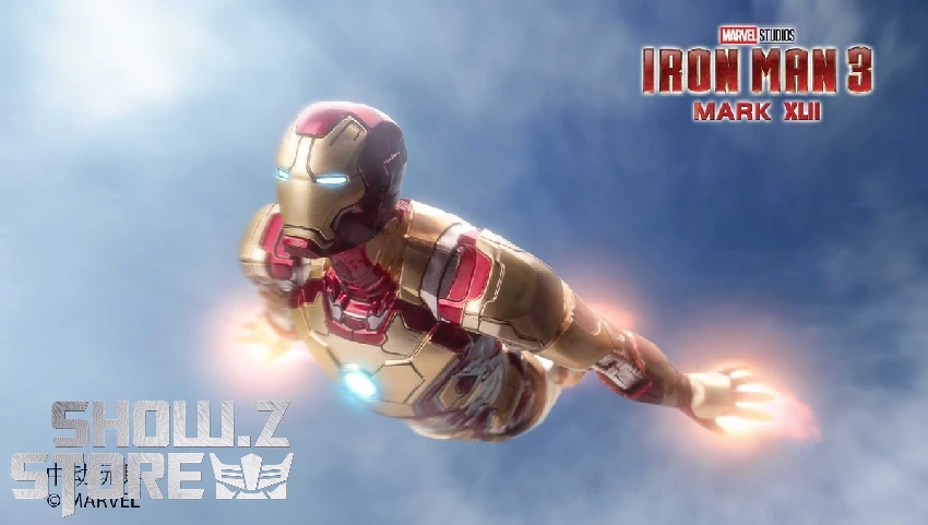 ZT Toys Marvel Licensed 1/10 Iron Man Mark 42 W/ LED 6 ZT Toys Marvel Licensed 1/10 Iron Man Mark 42 W/ LED - Image 6