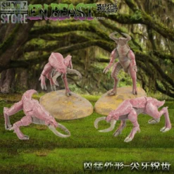 Rihio Multiabyss Alien Beast Series 1/60 Set Of 4 Figures W/ 2 Bases -SHOW.Z STORE Sales Store e29e24aeda