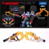 Spark Blaster & Double Hook For LT02 MPM-04 MPM04 Optimus Prime Upgrade Kit Silver & Grey -SHOW.Z STORE Sales Store e2fe603be2