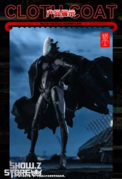 Snail Shell Black Tactical Hooded Cape For 1/10 & 1/12 Mecha Girl 17 Snail Shell Black Tactical Hooded Cape For 1/10 & 1/12 Mecha Girl -SHOW.Z STORE Sales Store e3ee354739