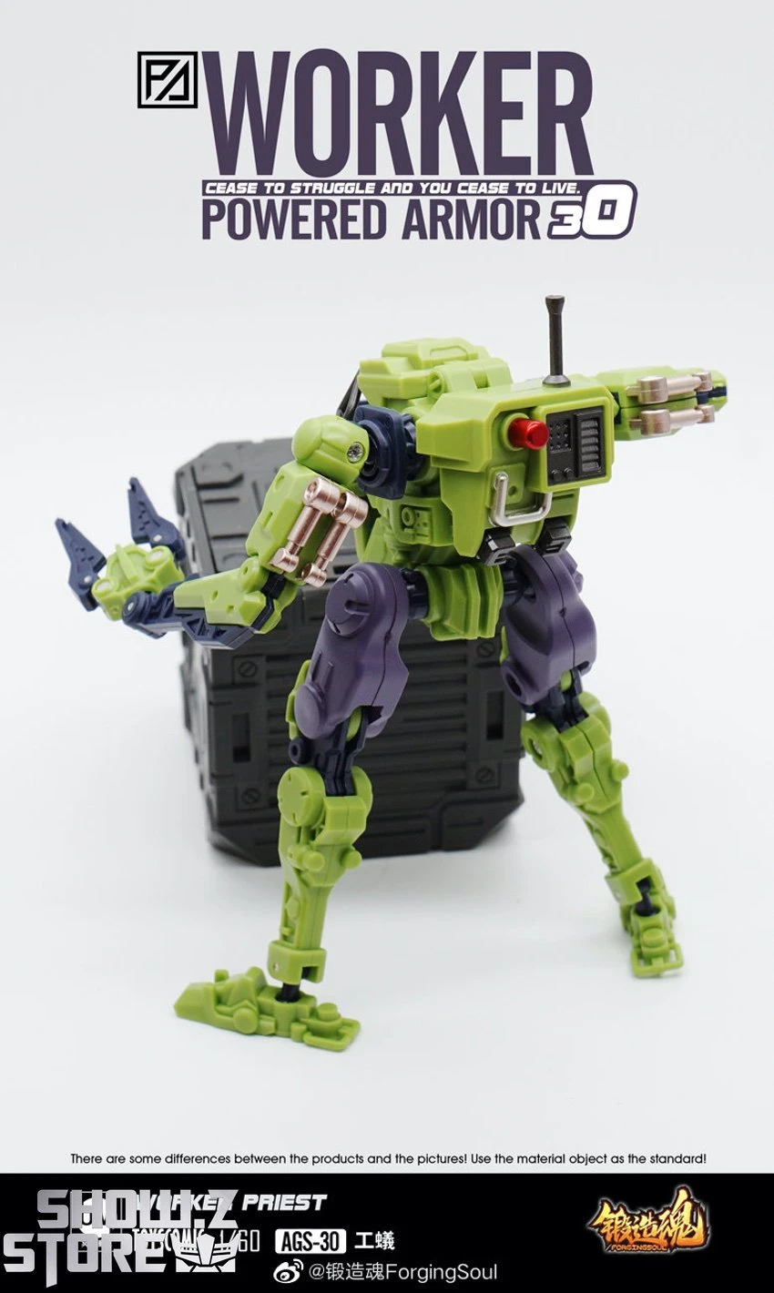 Forging Soul 1/60 AGS-30 Powered Armor Series Worker Priest 5 Forging Soul 1/60 AGS-30 Powered Armor Series Worker Priest - Image 5