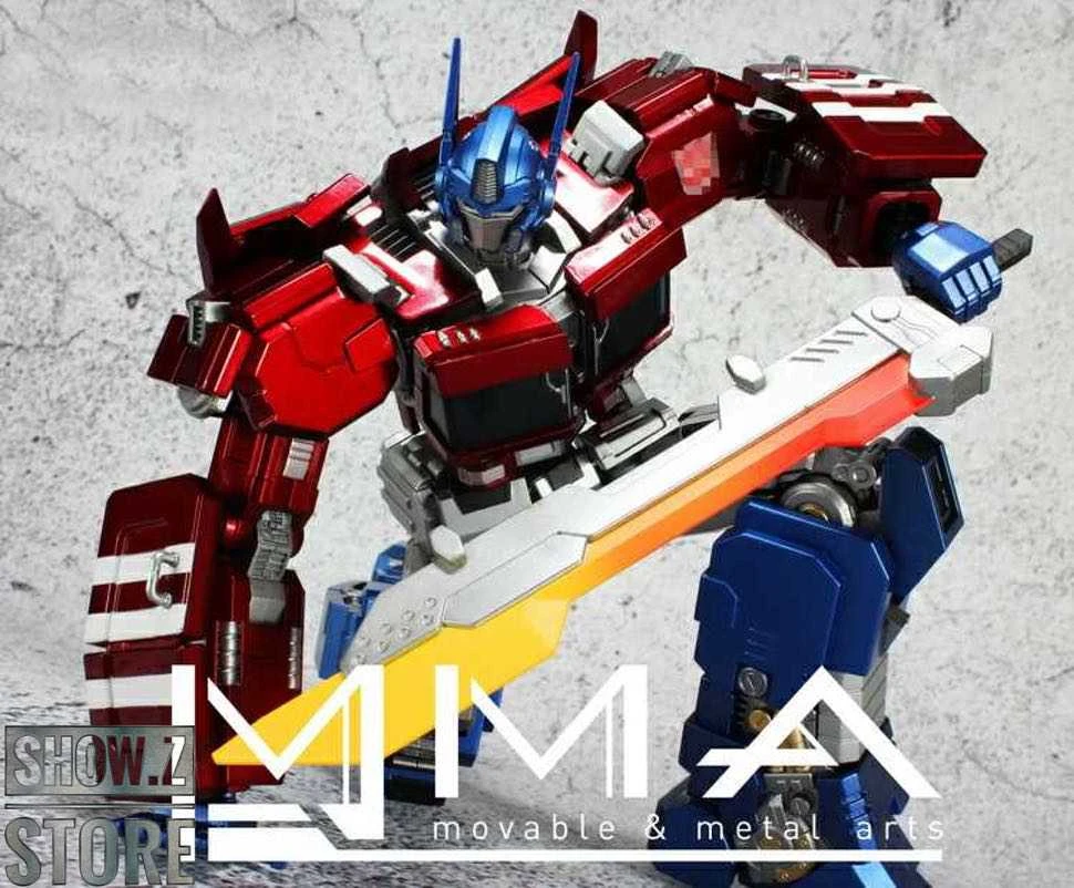 Movable & Metal Arts IDW Optimus Prime W/ Bike 5 Movable & Metal Arts IDW Optimus Prime W/ Bike - Image 5