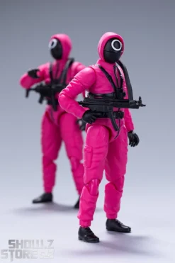 Red Suit 1/18 Red Clothes Man Circular, Triangle & Square Set Of 3 -SHOW.Z STORE Sales Store f2a2391653