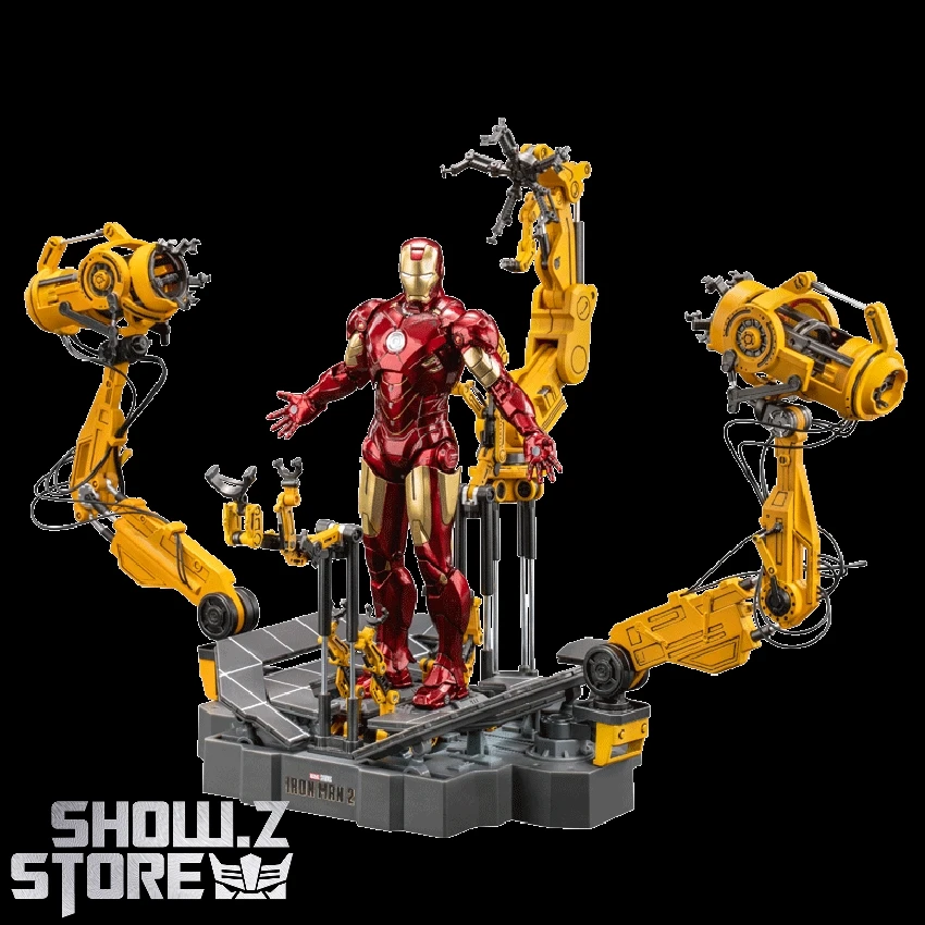 ZT Toys 1/10 Iron Man Mark 4 W/ Suit-Up Gantry Action Figure Set 2 ZT Toys 1/10 Iron Man Mark 4 W/ Suit-Up Gantry Action Figure Set - Image 2