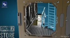 FreshRetro 1/18 1/24 SIB04 Scene In Box Fortifications-B Model Kit -SHOW.Z STORE Sales Store fbb95d157e