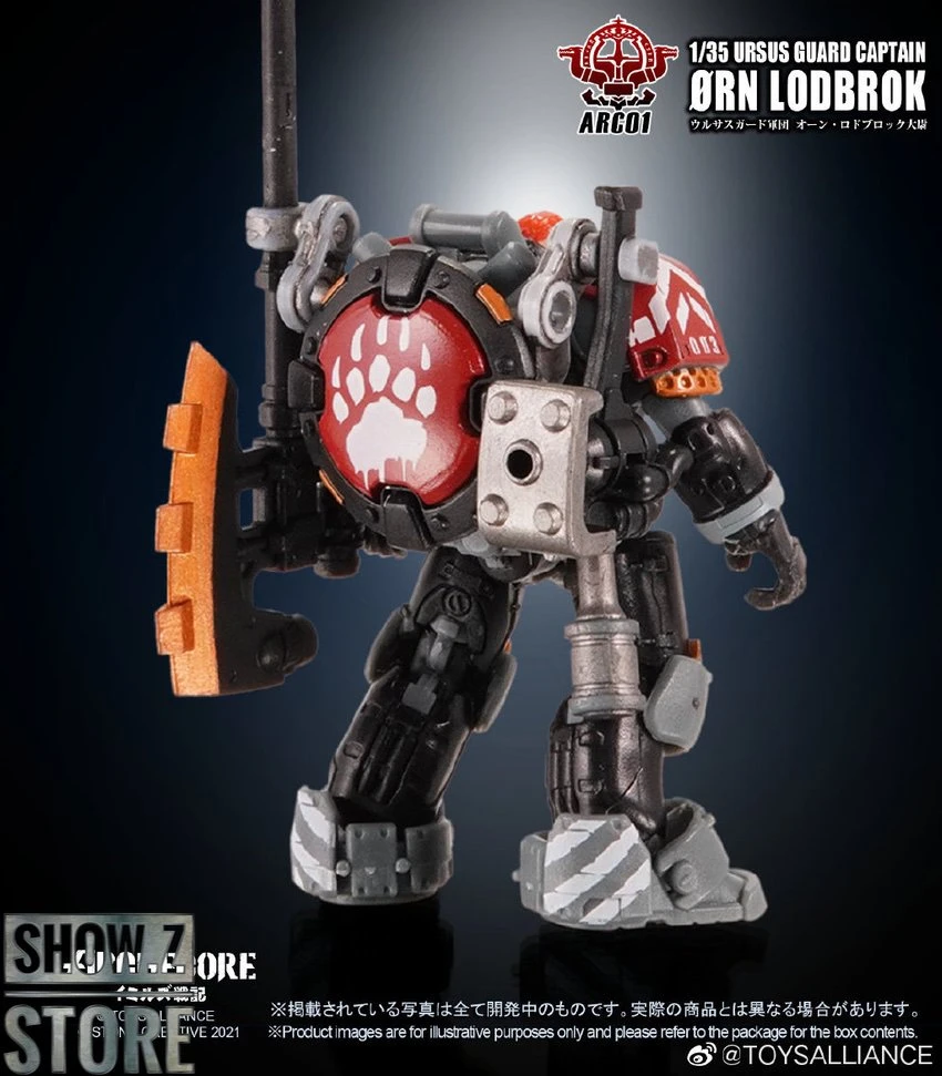 Toys Alliance ARC-01 Ursus Guard Captain Ørn Lodbrok 11 Toys Alliance ARC-01 Ursus Guard Captain Ørn Lodbrok - Image 11