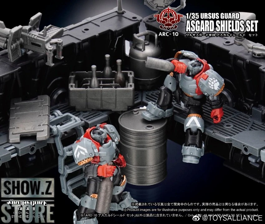 Toys Alliance ARC-10 Ursus Guard Asgard Shields Set 9 Toys Alliance ARC-10 Ursus Guard Asgard Shields Set - Image 9