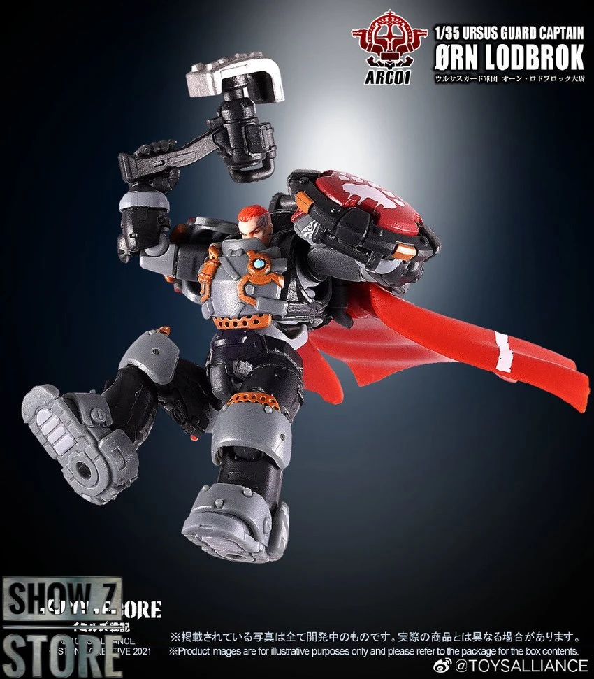 Toys Alliance ARC-01 Ursus Guard Captain Ørn Lodbrok 14 Toys Alliance ARC-01 Ursus Guard Captain Ørn Lodbrok - Image 14