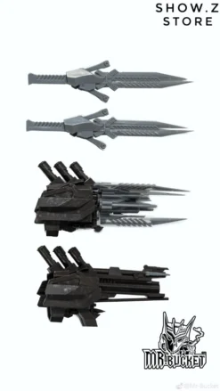 Mr-Bucket MR-02 Weapons Upgrade Kit Unique Toys UT R-01 Peru Kill AOE Lockdown -SHOW.Z STORE Sales Store ff8364b06d